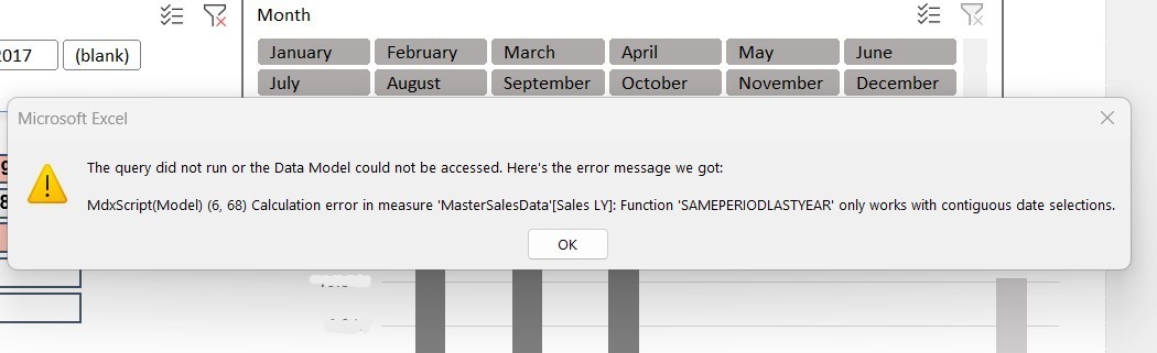 Excel Power Pivot Data Model Could Not Be Accessed - Microsoft Q&A