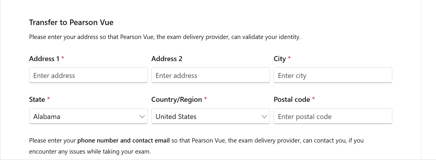 Unexpected Error Occurred while trying to schedule AZ-900 Microsoft ...