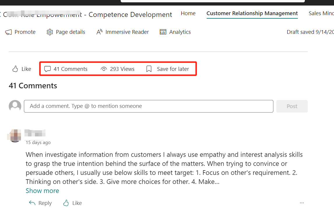 How can I export the comments left by visitor in a SharePoint Site ...