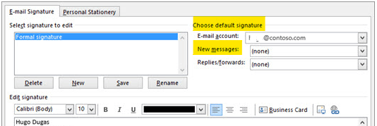 Signatures missing in Outlook for Windows 365 - Microsoft Q&A