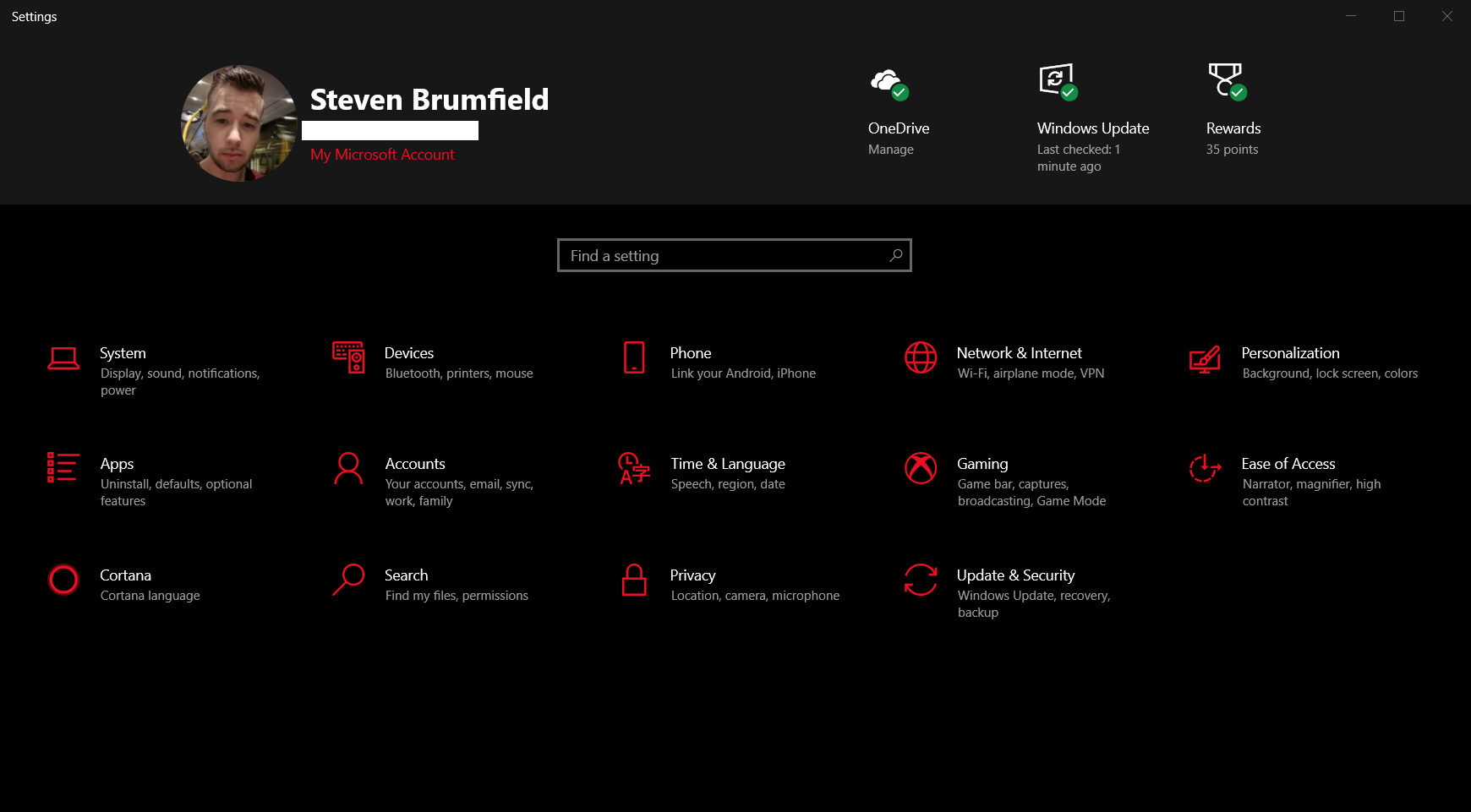 Different Looks for Settings App between Two Separate PCs - Microsoft Q&A