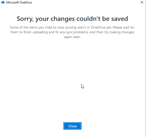 How to unsync a specific folder from my desktop to One drive ...
