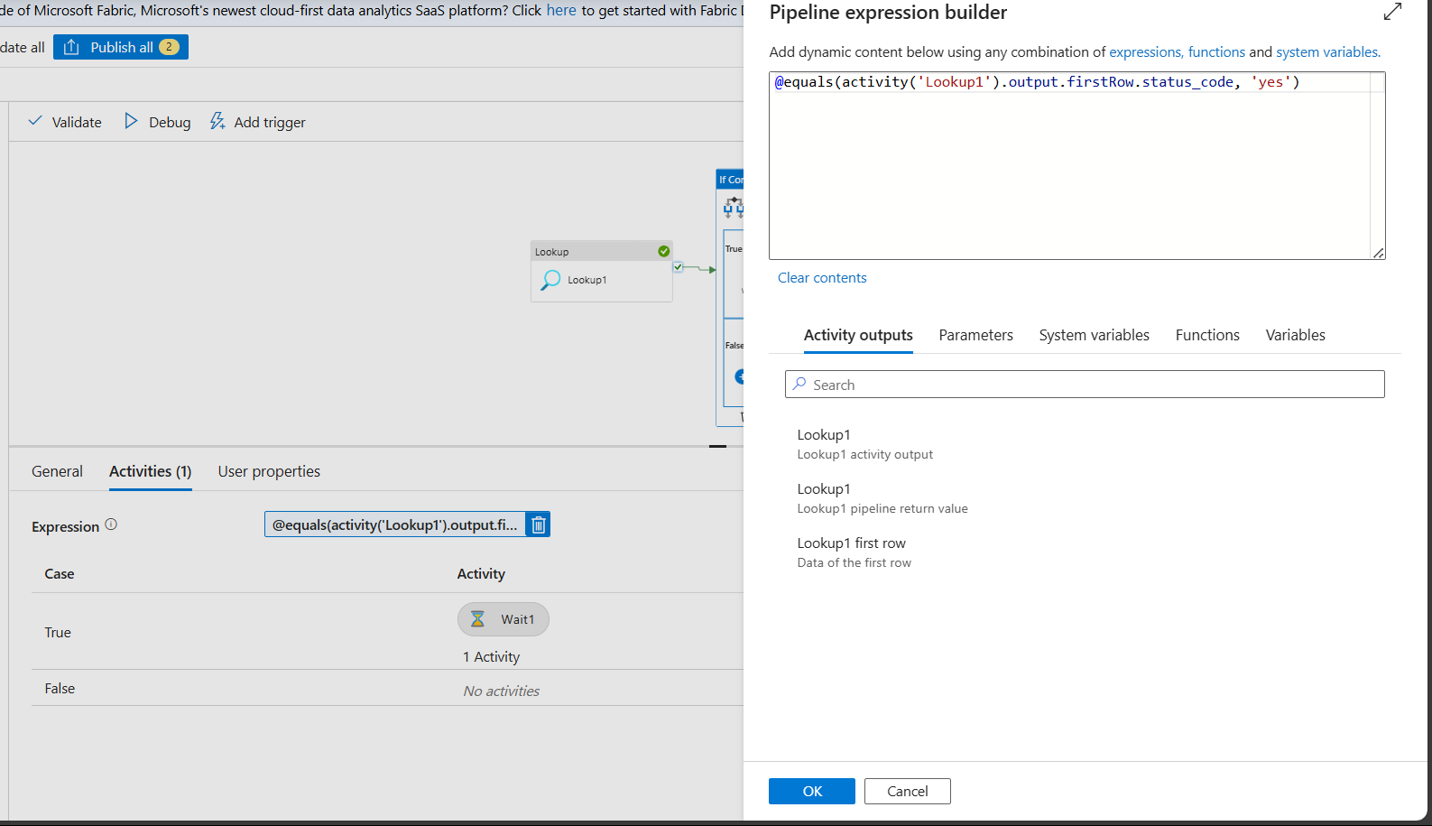 yes/no flag and Event Trigger - Microsoft Q&A