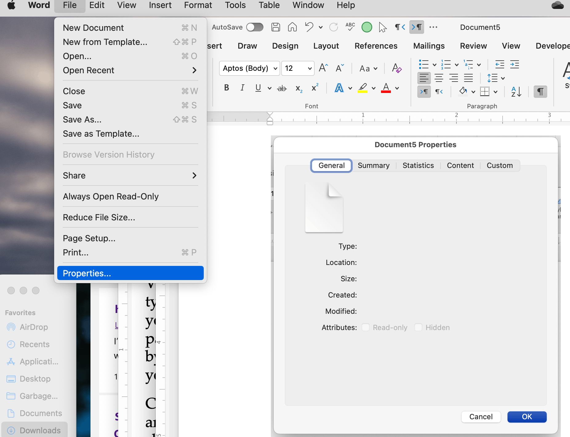 help with new document title on properties title form - Microsoft Q&A