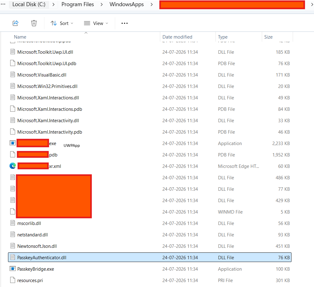 WindowsStorePackage