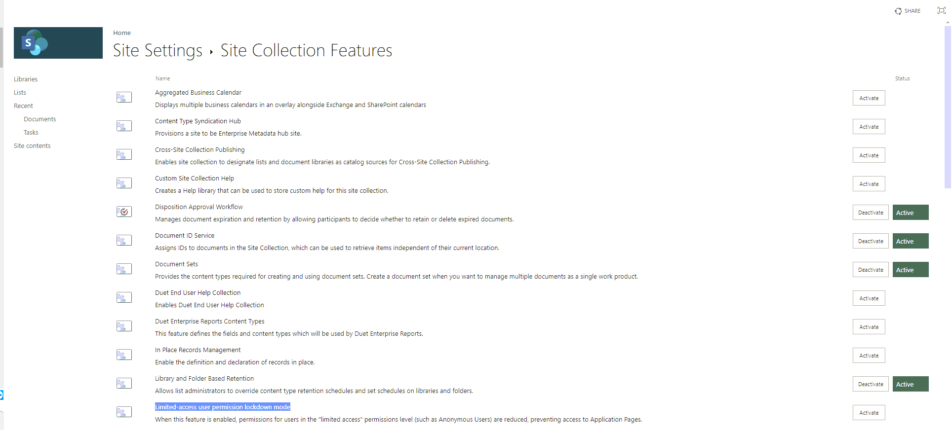 Sharepoint - Sharing to "Anyone with the link" not possible anymore ...