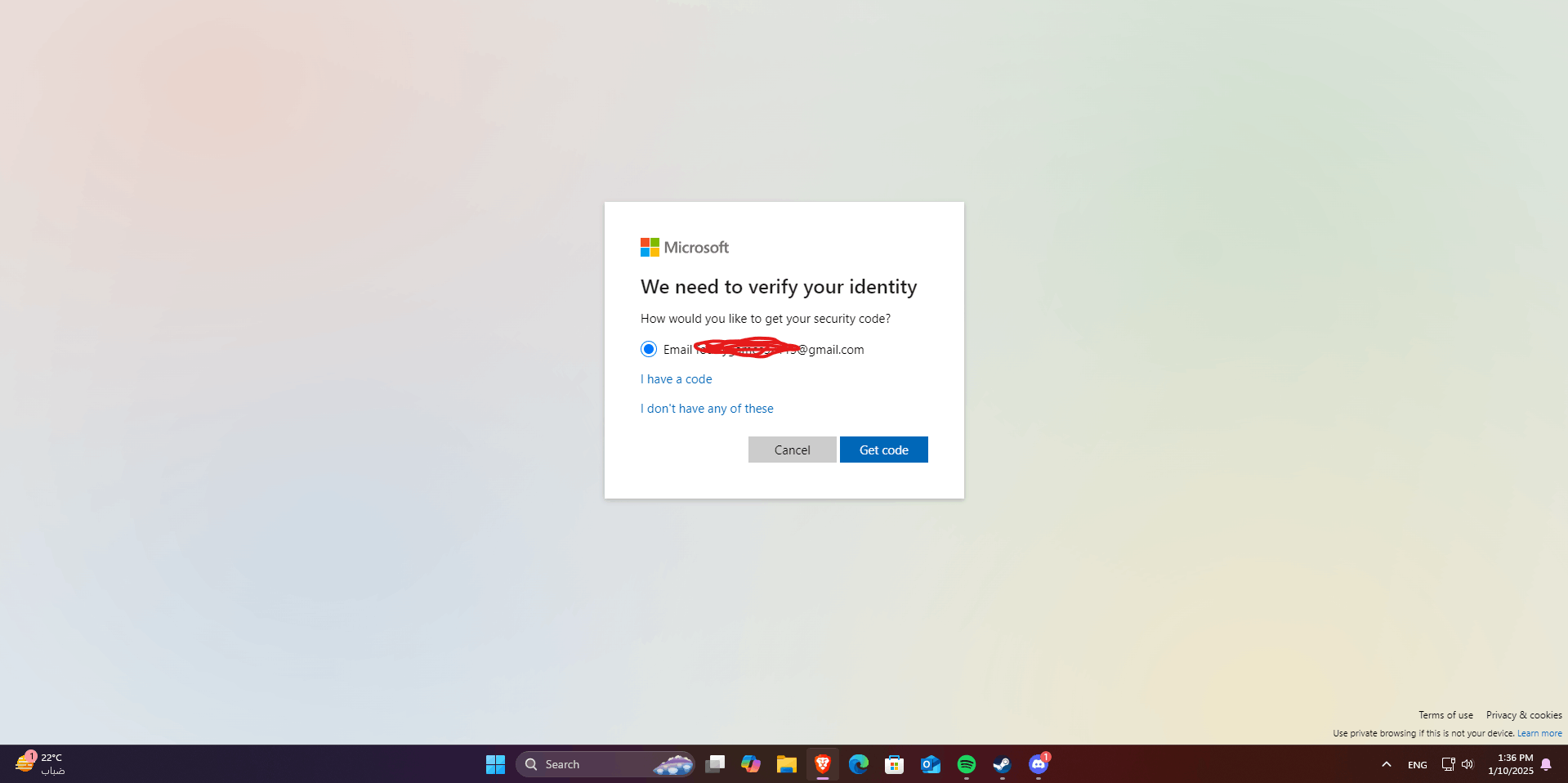 Icant reset my password - Microsoft Q&A