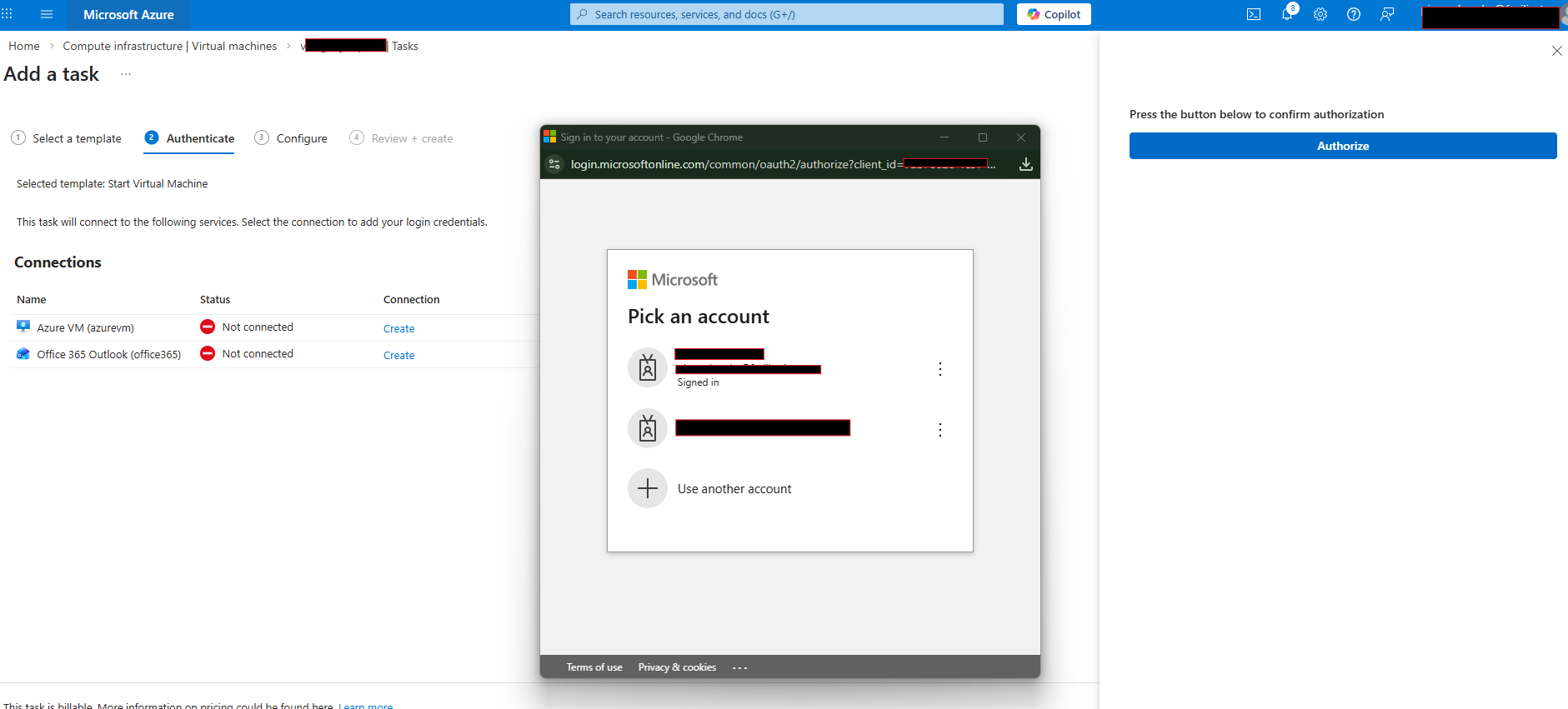 Unable to Setup the Automation Task - Start and Stop for Azure VM ...