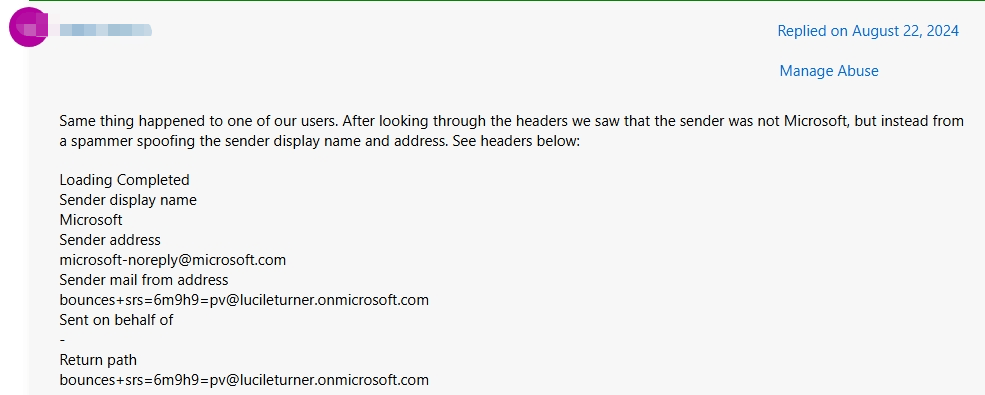 Got an email about a Microsoft order I didn't order - Microsoft Q&A