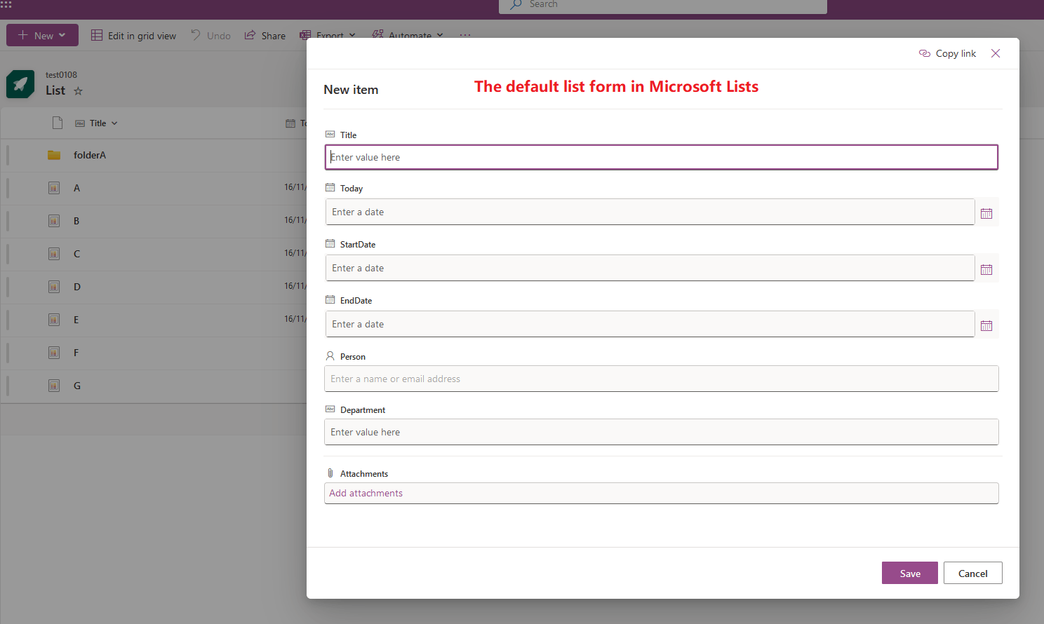 How do you use/access the form that submits to Microsoft Lists ...