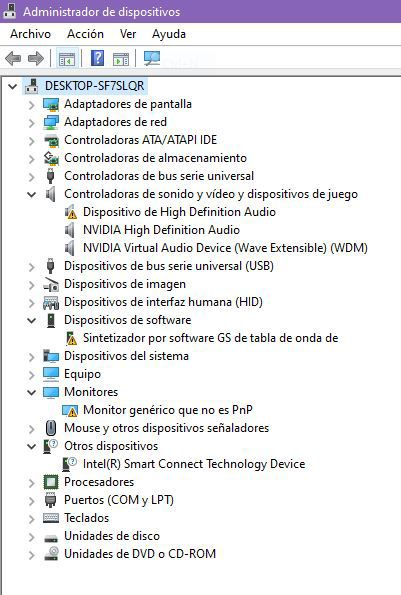 dispositivos de sistema