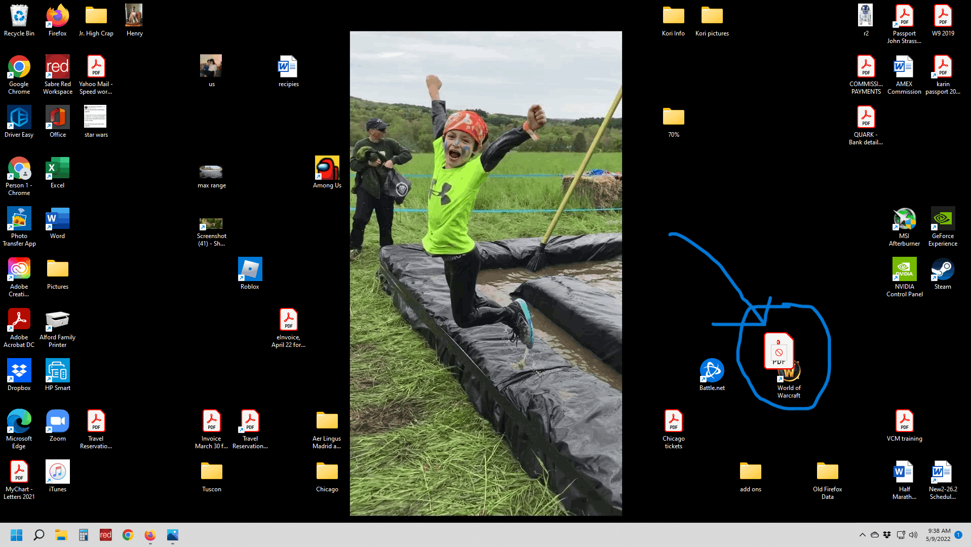 Can't click on some desktop icons - Microsoft Q&A
