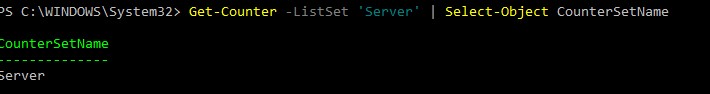 powershell-counterset