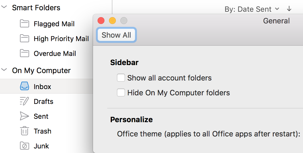 How to display separate accounts in the sidebar? - Microsoft Q&A