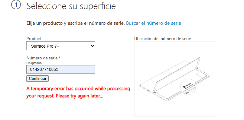 error descarga imagen