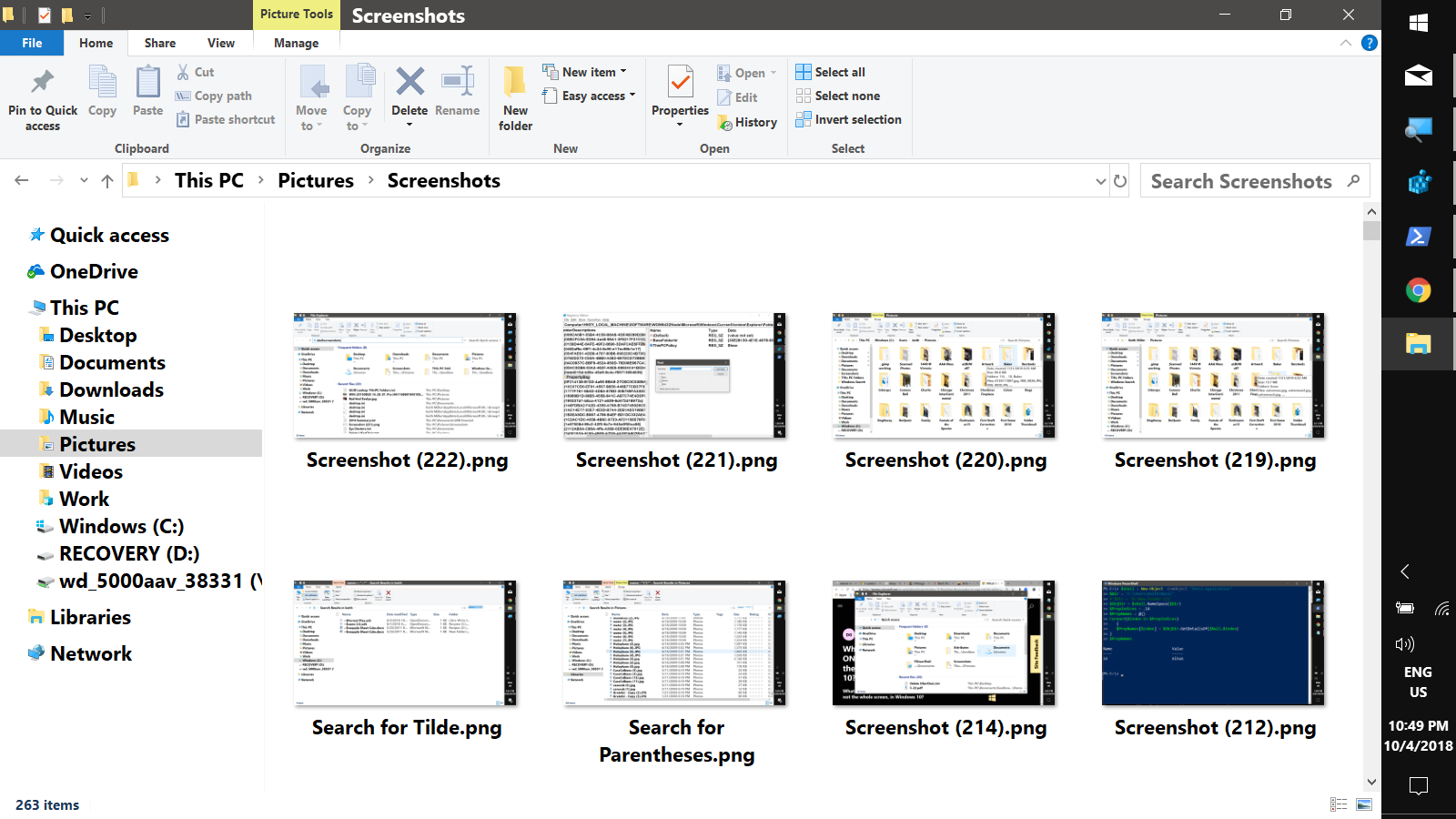 Can't Find Screenshots - Microsoft Q&A