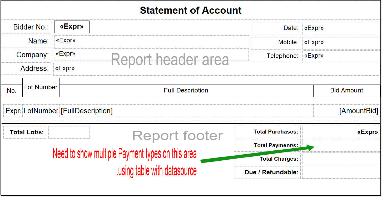 how to add sum of column in rdlc report