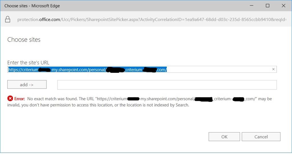 New preservation policy OneDrive URL - Microsoft Q&A