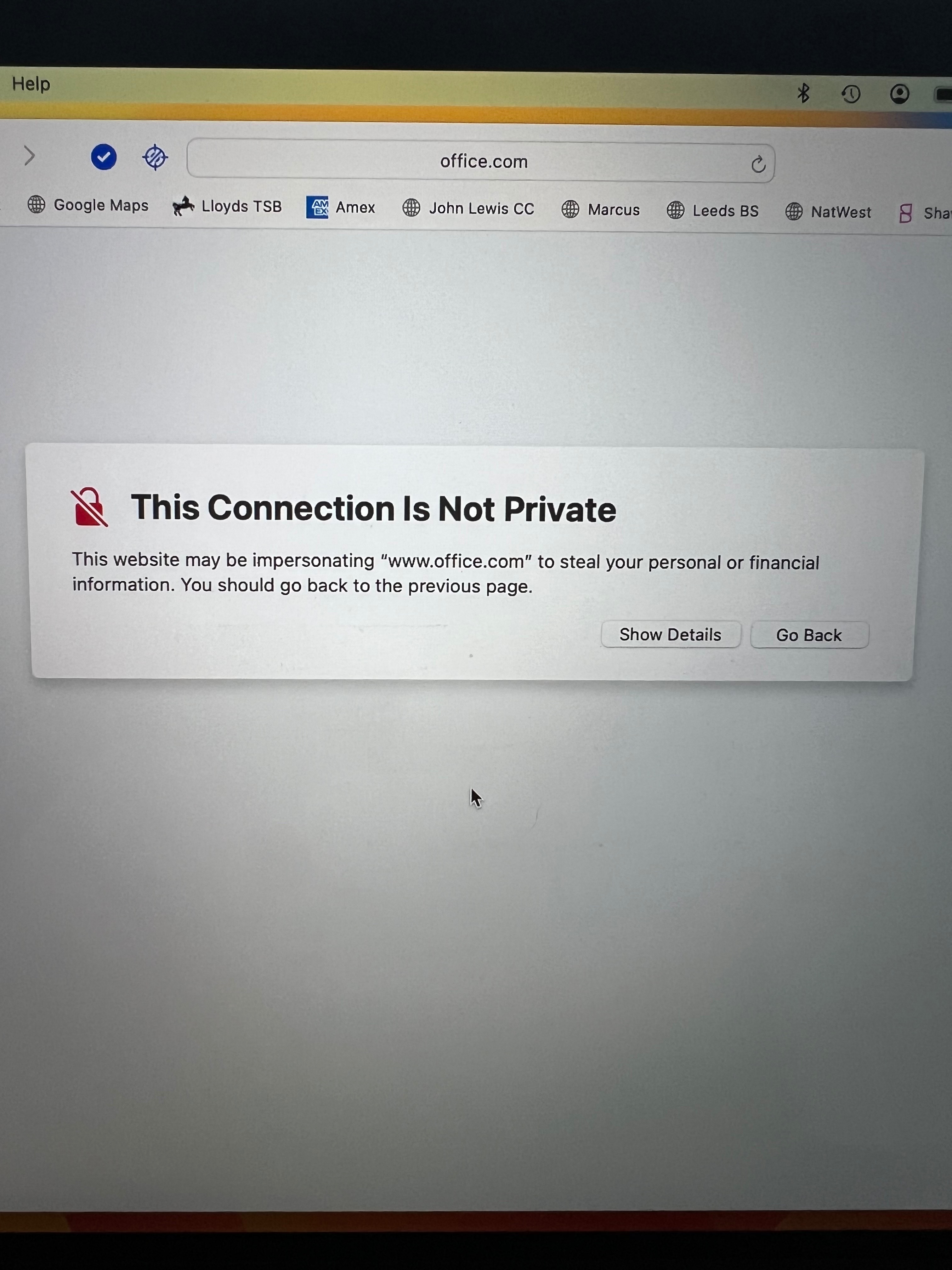 Cannot sign in to OneDrive or Outlook as “no network connection”. Never ...