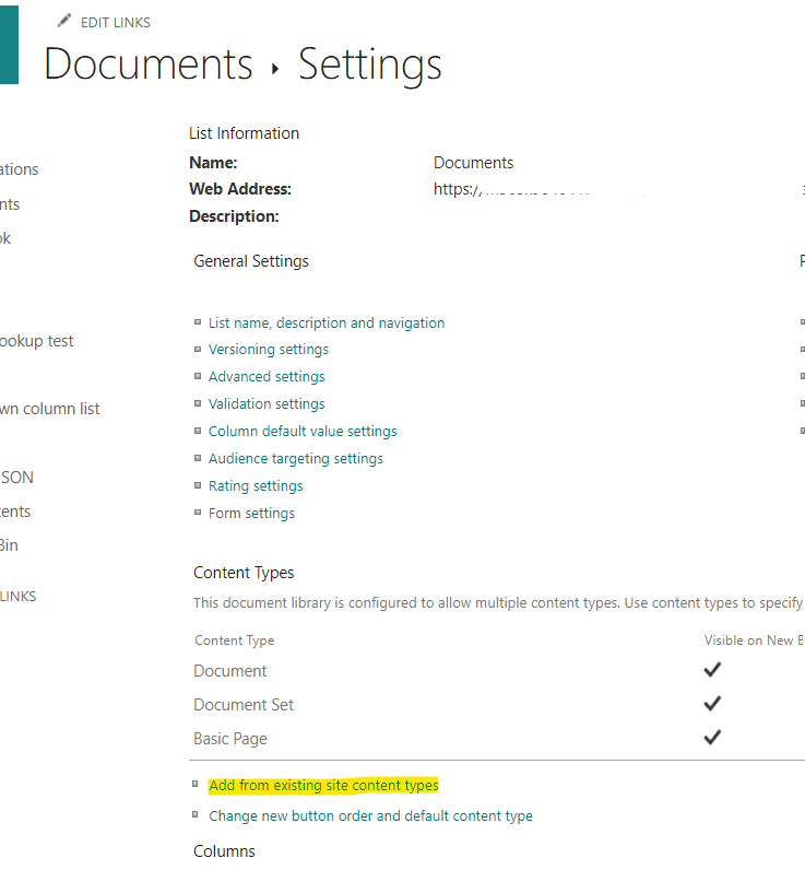 New document set option not showing in subfolders of library ...