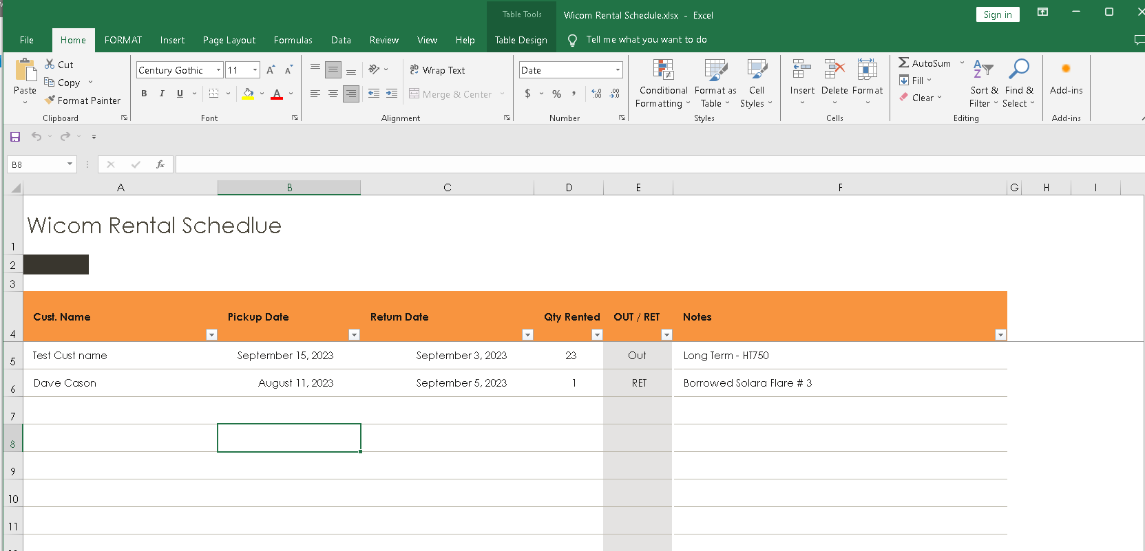 Any idea how to create an electronic rental form that can be shared between  two different 365 account holders in the same company? - Microsoft Q&A