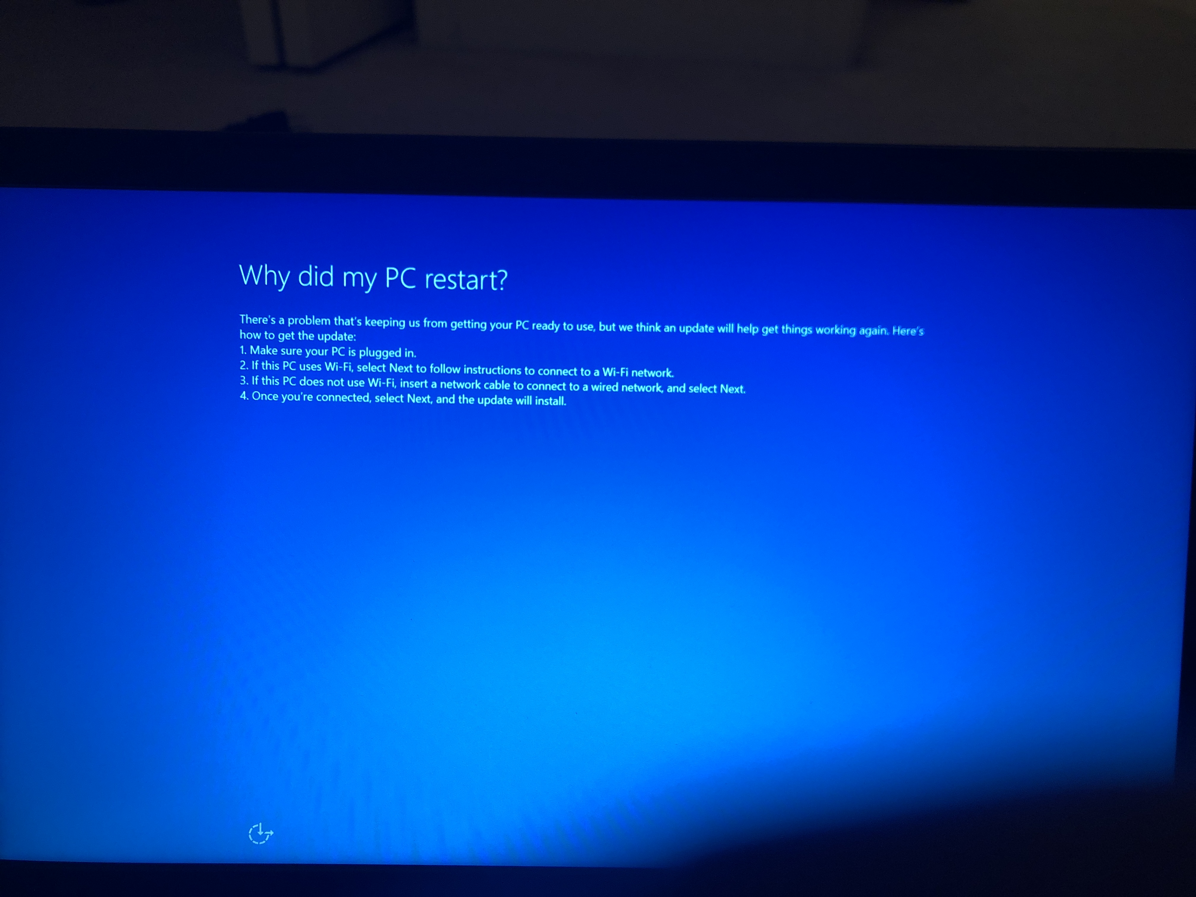 “Why did my PC Restart?” endless loop - Microsoft Q&A