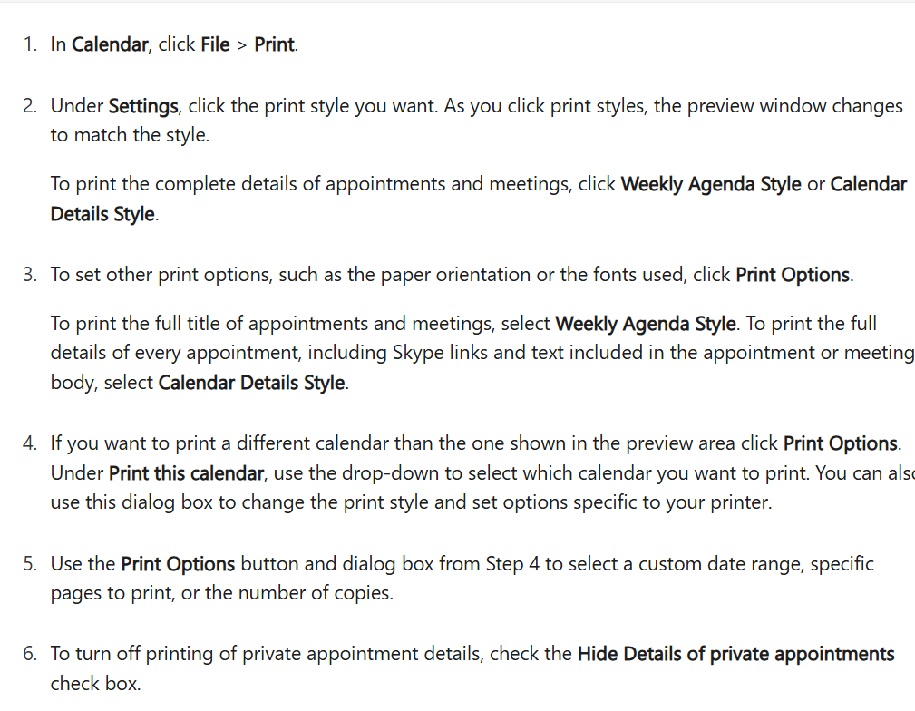 Export multiple calendar to pdf or exel - Microsoft Q&A