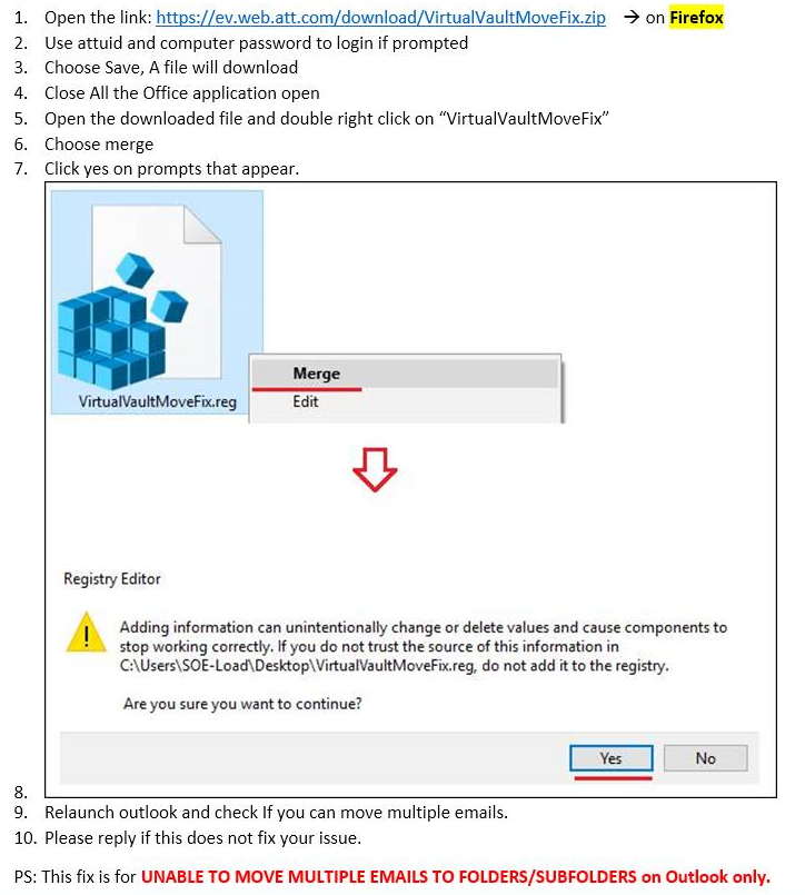 Unable to move multiple emails from inbox or sent folder to other ...