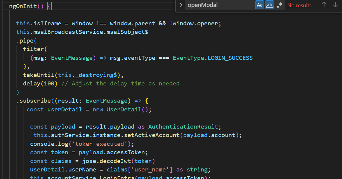 Angular MSAL Logout Redirecting not working, Login event triggering ...