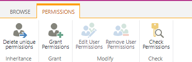 Inherit Permissions - Sharepoint - Microsoft Q&A