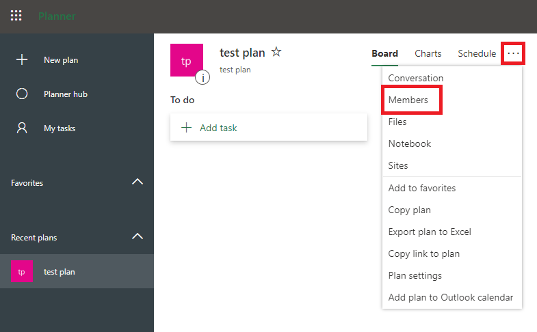 Why can't I add members to my plan on Microsoft planner? - Microsoft Q&A