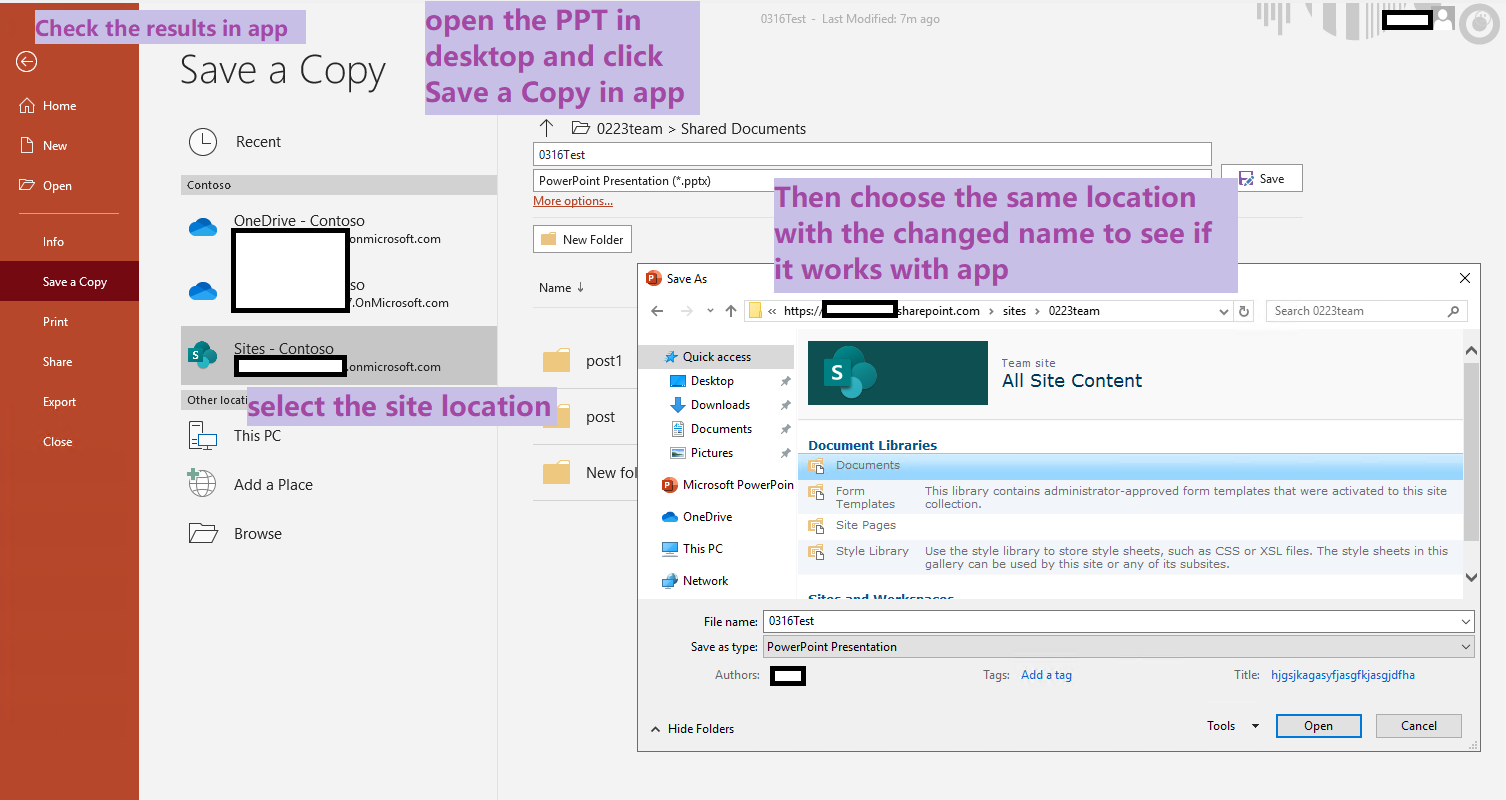 SharePoint & PowerPoint Online - Microsoft Q&A