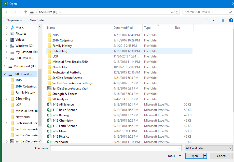 Open/Save Dialog not showing all folders/files - Microsoft Q&A
