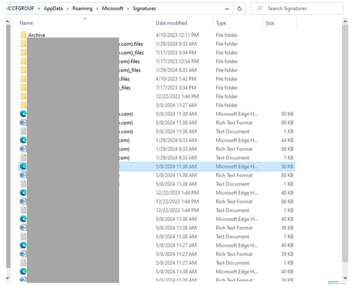 how i can fix my email signature issue , i cant add it and try all ...