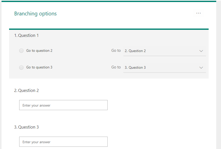 Forms branching bug - Microsoft Q&A