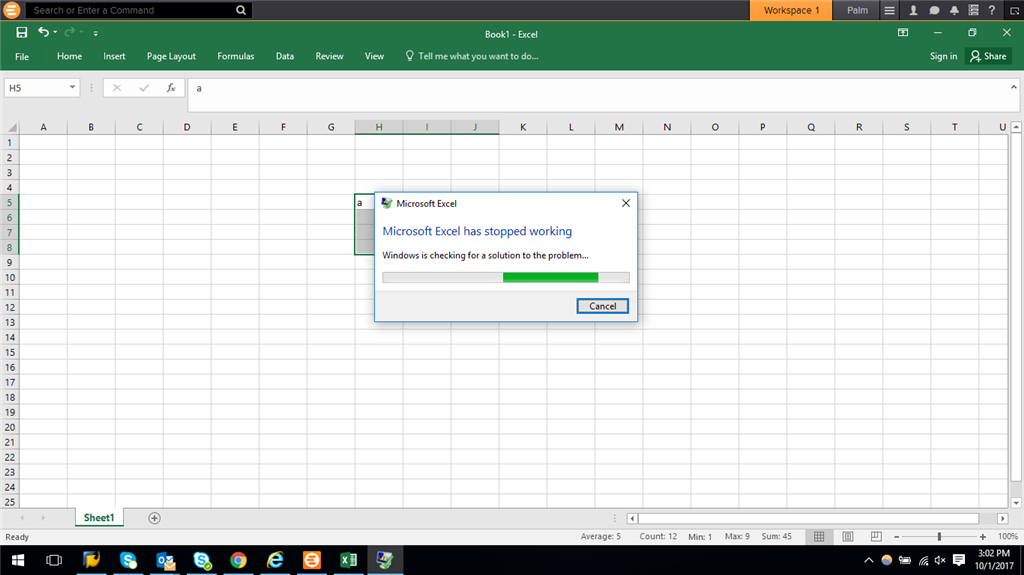 Excel 2016 closes everytime i try to create a pivot table - Microsoft Q&A