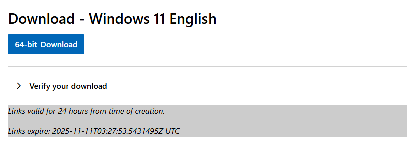 windows 11 25h2 download error 0x80d05011