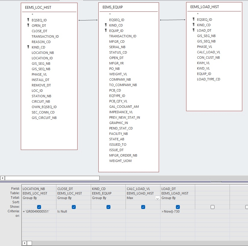 Max does not work for query with 3 tables. - Microsoft Q&A