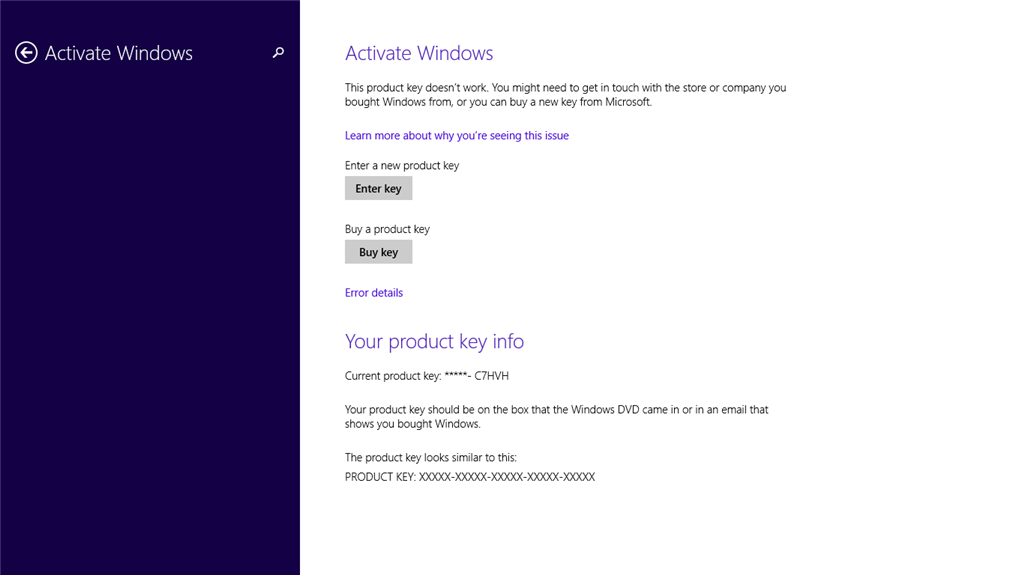 Cannot activate Windows 8.1 even using official HP system recovery ...