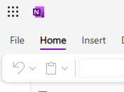 How do I get the left hand task bar in One Note? - Microsoft Q&A