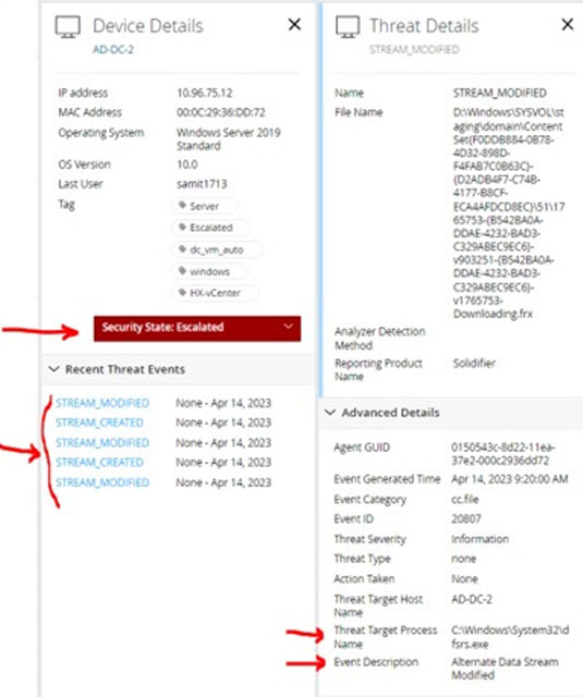 frequent alerts in our Trellix/McAfee ePO console about &ldquo;Alternate 