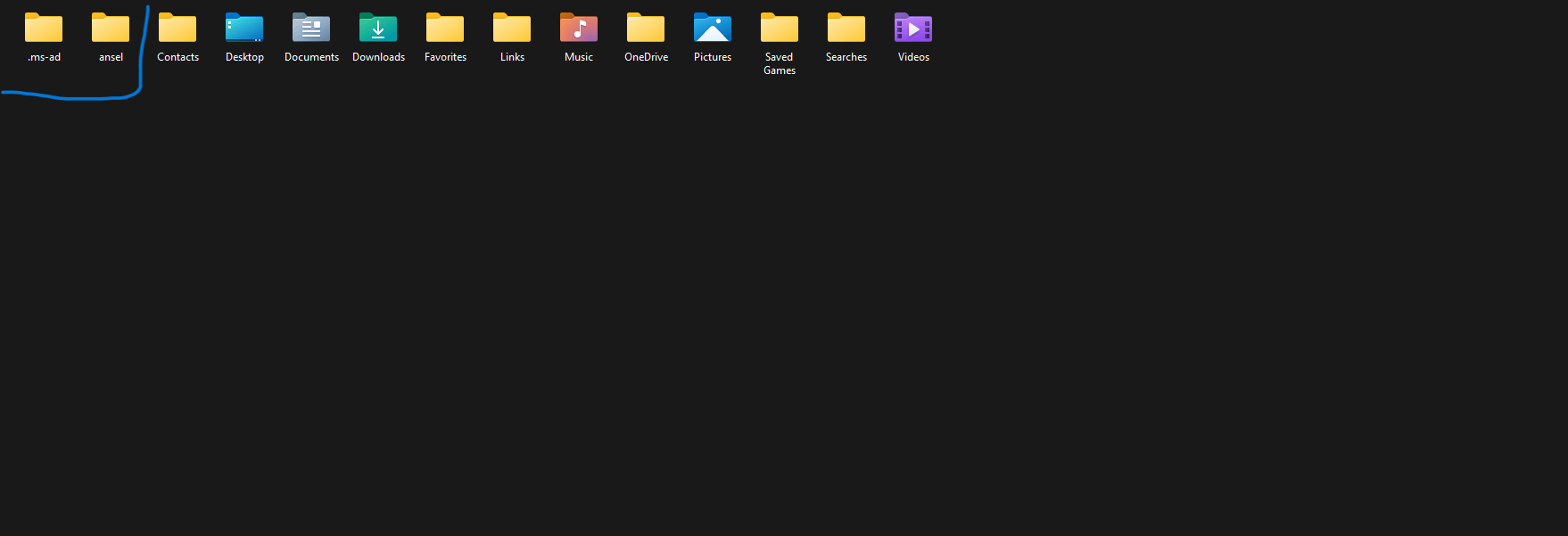 User Folder Strange Icons - Microsoft Q&A