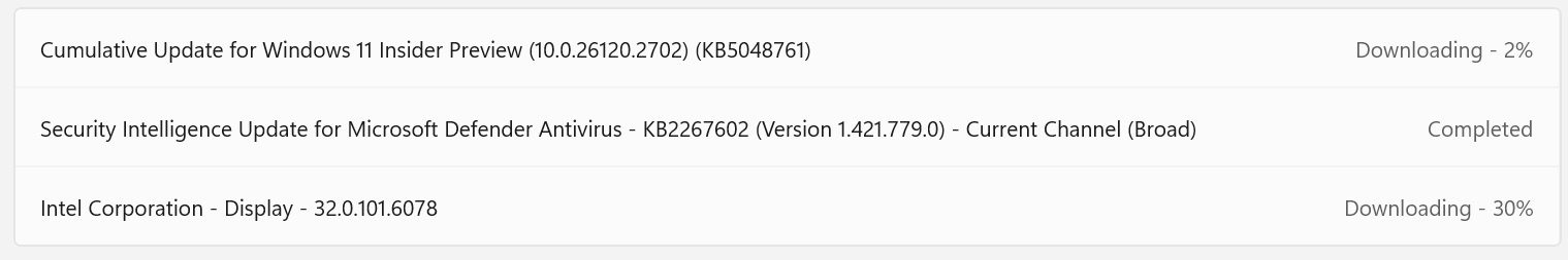 Build 26120.2702 out to Dev Channel - Microsoft Q&A
