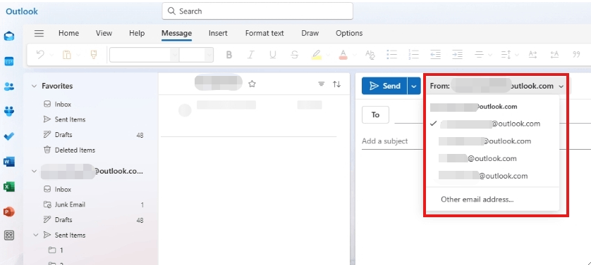 Adding an alias email account - Microsoft Q&A