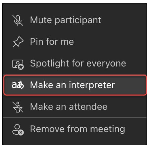 Adding Live Language Interpretation to Teams Webinar - Microsoft Q&A