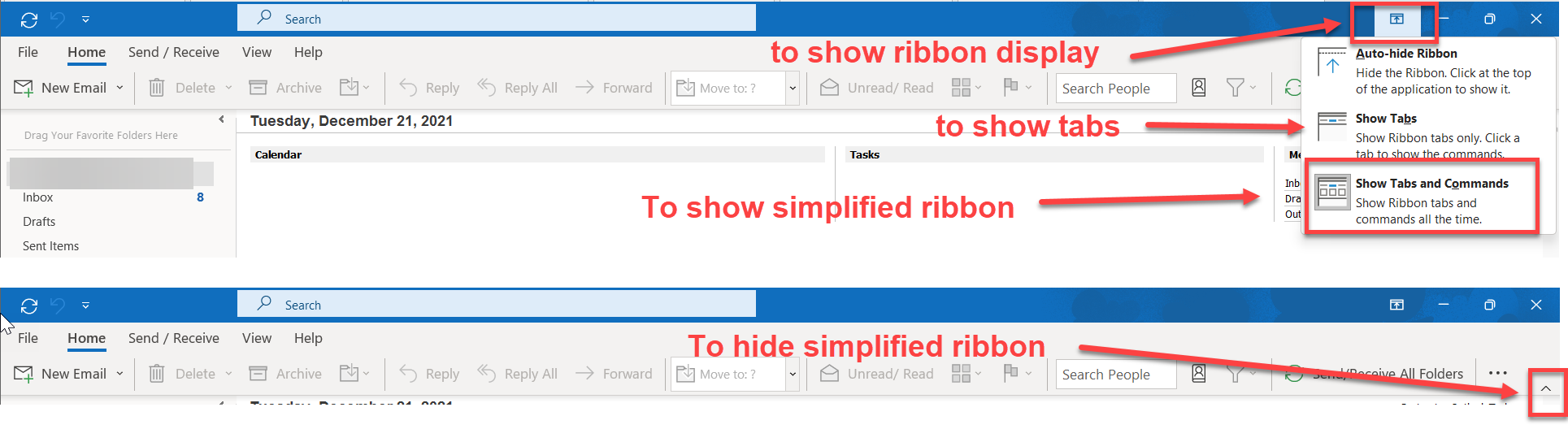 MS Outlook 21 View & Reading Pane - Microsoft Q&A
