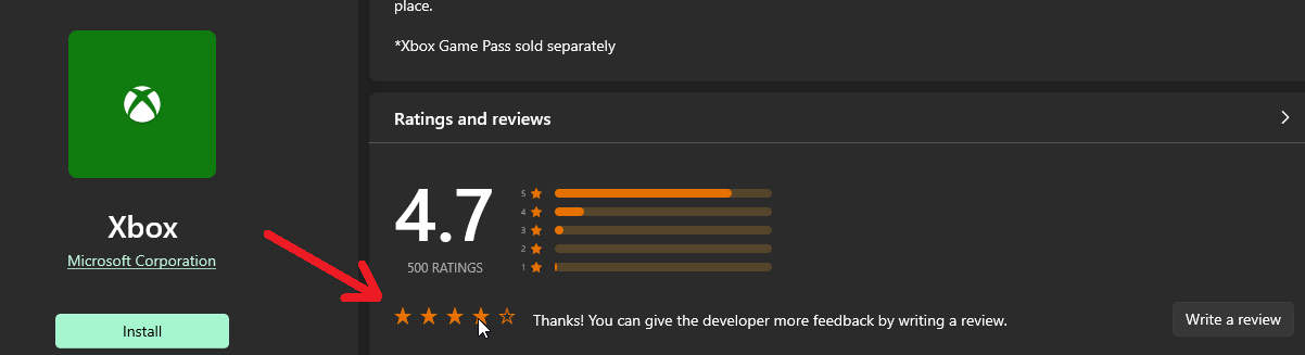 Why can I not review on the Windows/MS Store? - Microsoft Q&A