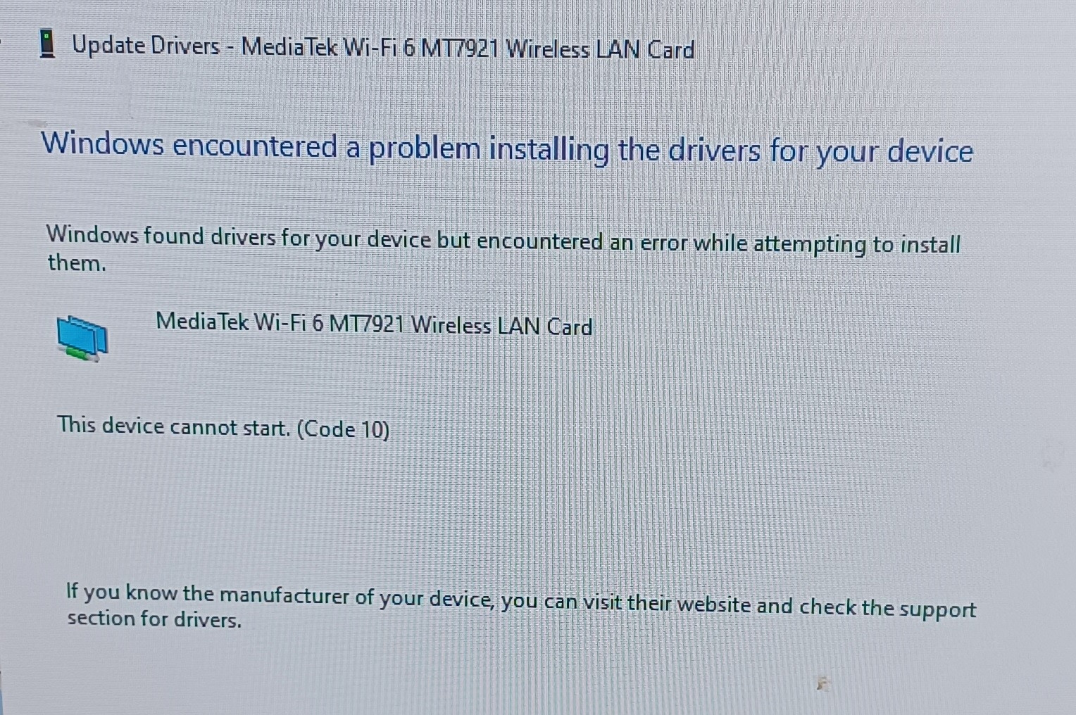 Ethernet will not connect - Microsoft Q&A