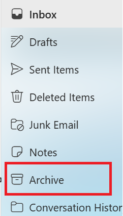 Archieve not reducing mailbox - Microsoft Q&A