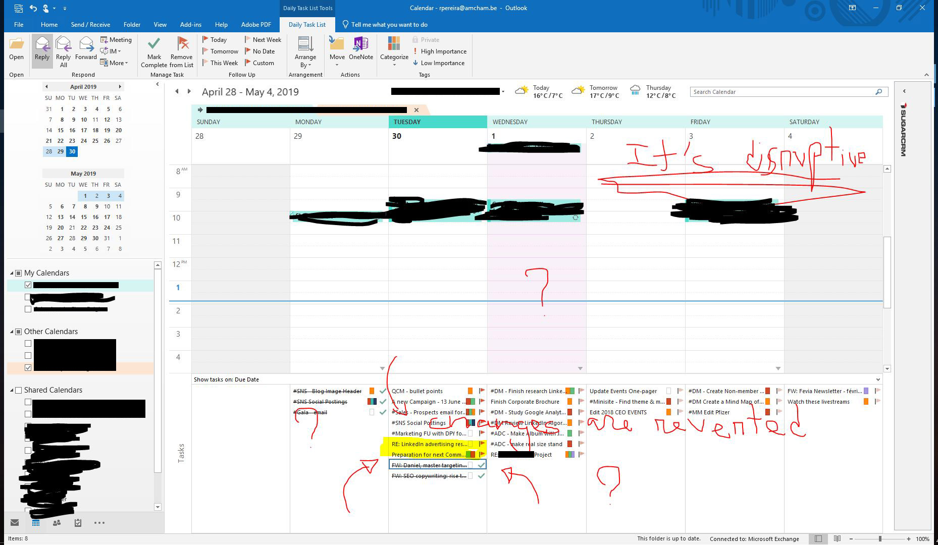 Outlook is reverting changes to tasks - Microsoft Q&A